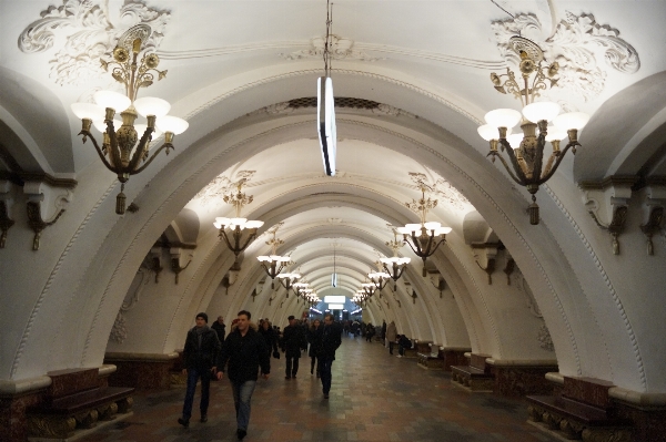 Architecture building arch ceiling Photo