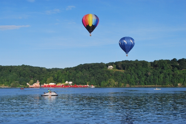 Foto Air langit danau balon