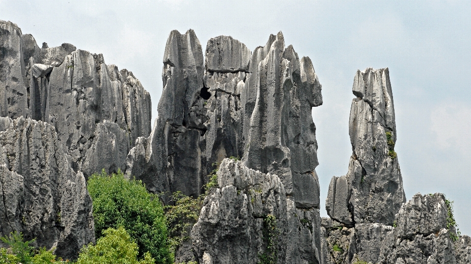 Lanskap rock gunung pembentukan