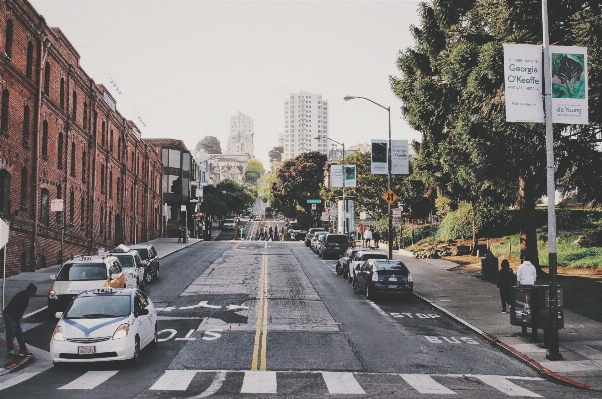 Pedestrian people road traffic Photo