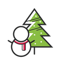 Christmas tree Icon