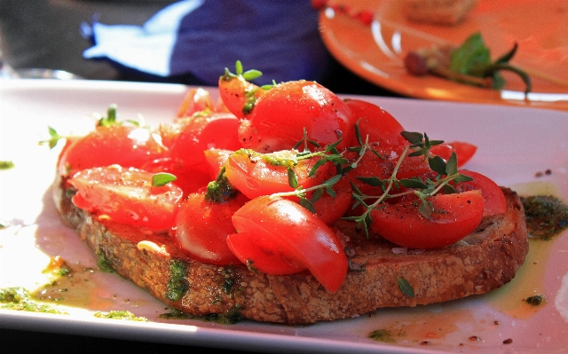 Dish food red produce Photo