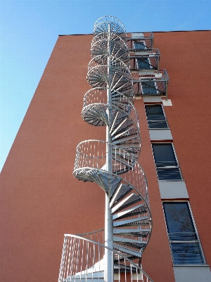 Architecture spiral skyscraper staircase Photo