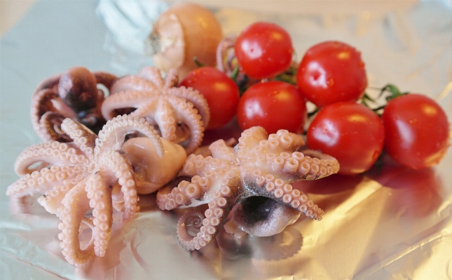 Blume gericht essen produzieren Foto