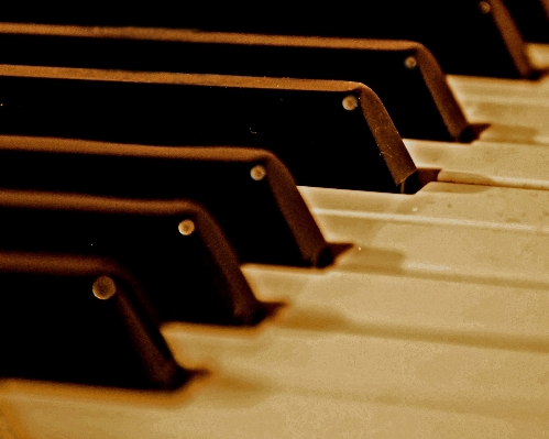 Music keyboard technology play Photo