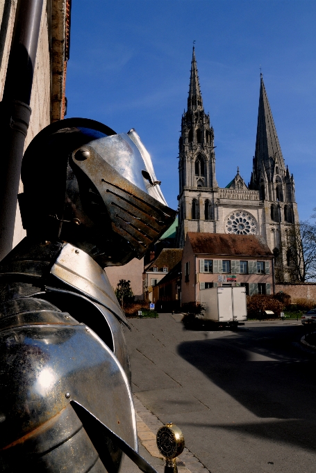 Ulica pomnik francja statua