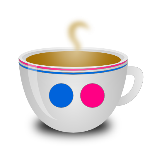 Flickr, coffee cup