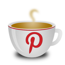 Pinterest,coffee cup Icon