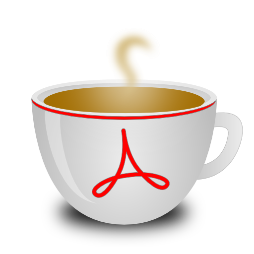 Adobe, coffee cup