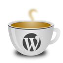 Wordpress,coffee cup Icon