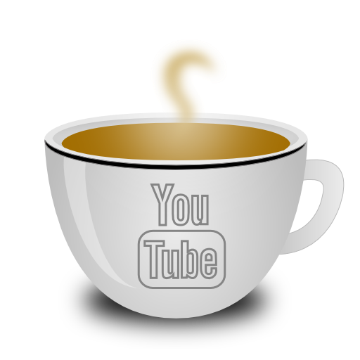 Youtube, cangkir kopi