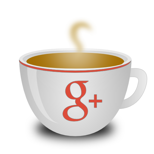 Google, taza de café