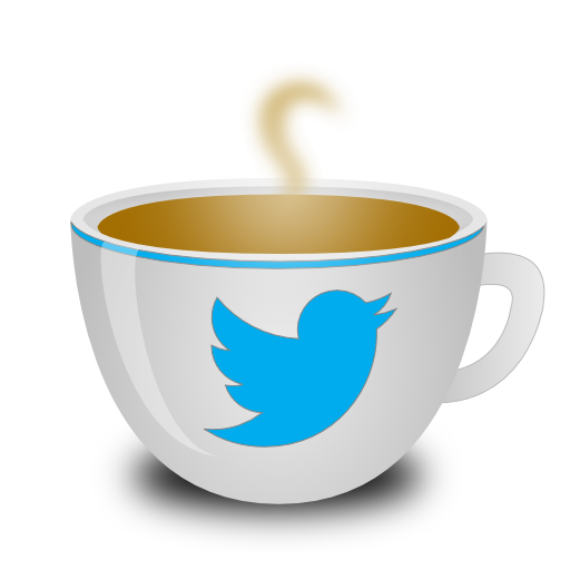 Twitter, coffee cup