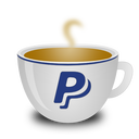 Paypal,coffee cup Icon