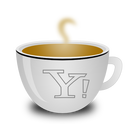 Yahoo,coffee cup Icon