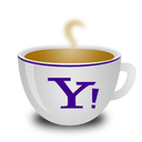 Yahoo,coffee cup Icon