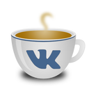 Vk,coffee cup Icon