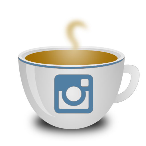 Instagram, coffee cup