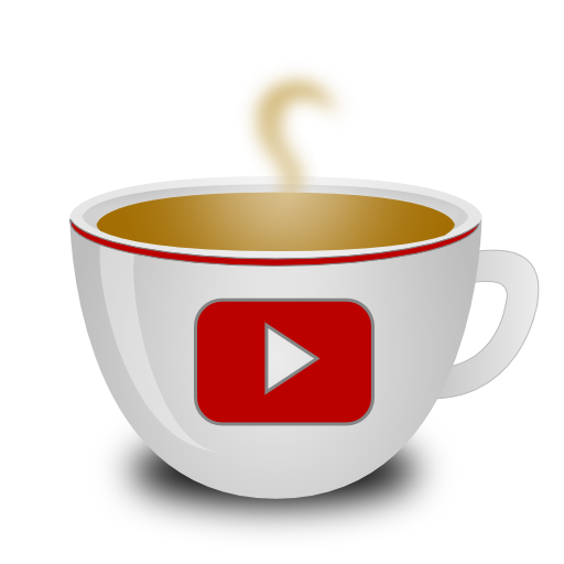 Youtube, xícara de café