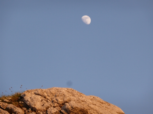 Sky moon rocks luna Photo