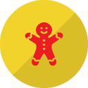 Gingerbread man Icon