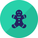 Gingerbread man Icon