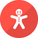 Gingerbread man Icon