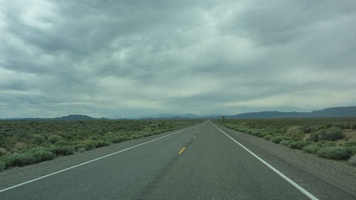 Horizon cloud sky road Photo