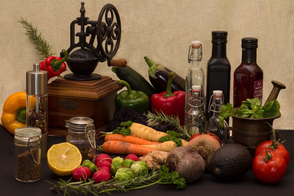 Food produce vegetable still life