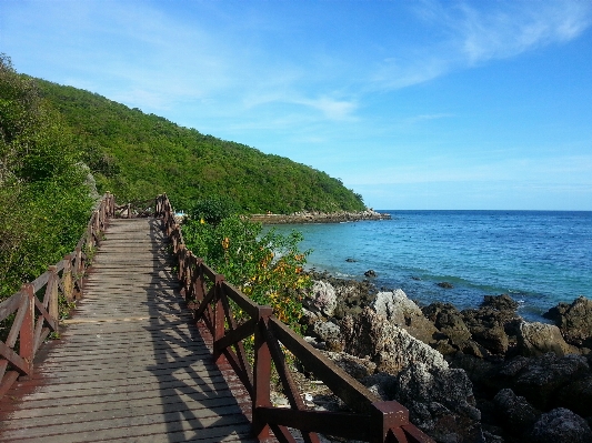 Beach landscape sea coast Photo