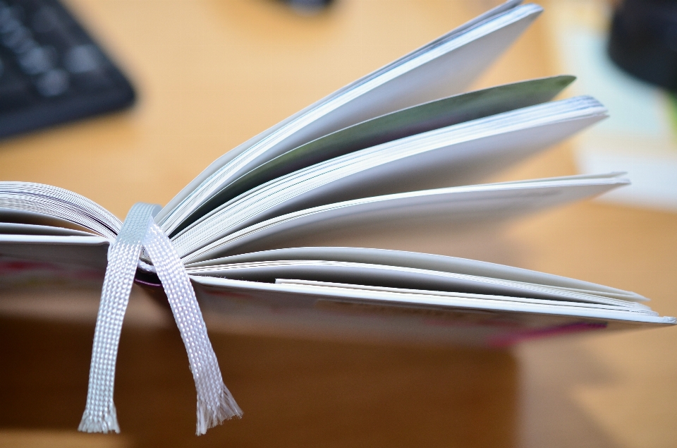 Desk book wing wheel