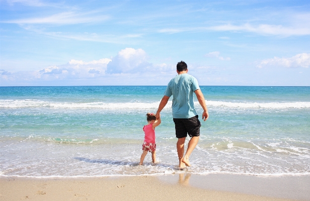 Beach sea coast sand Photo