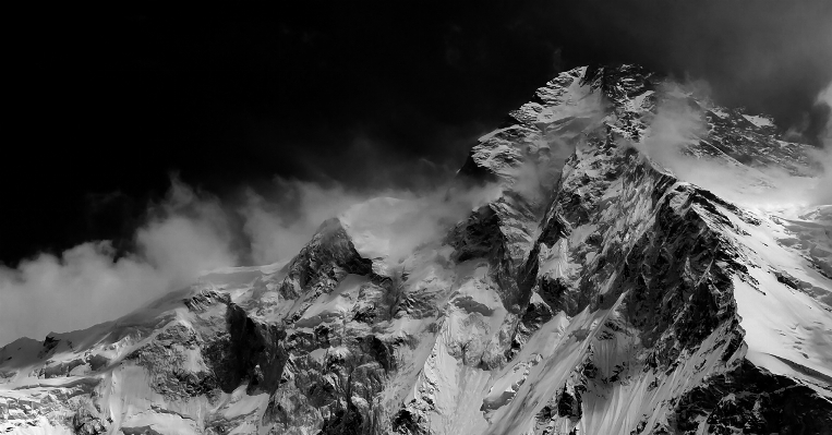 Mountain snow winter cloud Photo