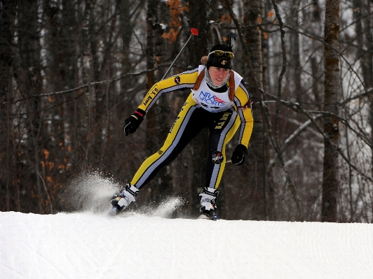 Snow winter sport male Photo