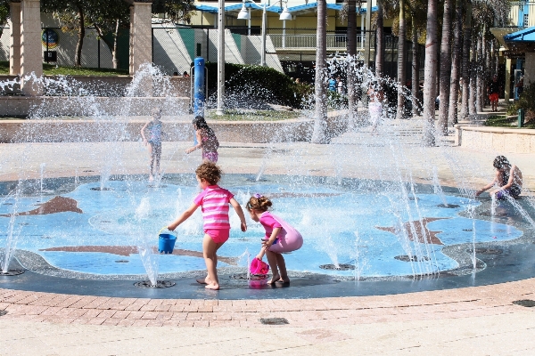 Water play summer vacation Photo