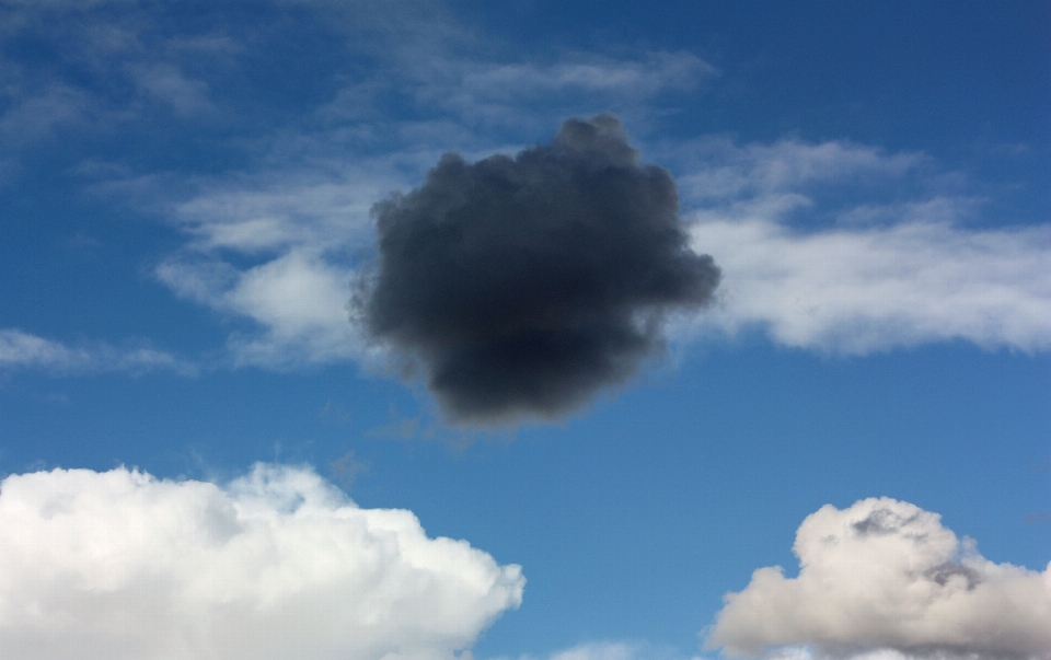 Nuage ciel lumière du soleil atmosphère