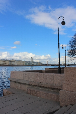 Sea coast water cloud Photo