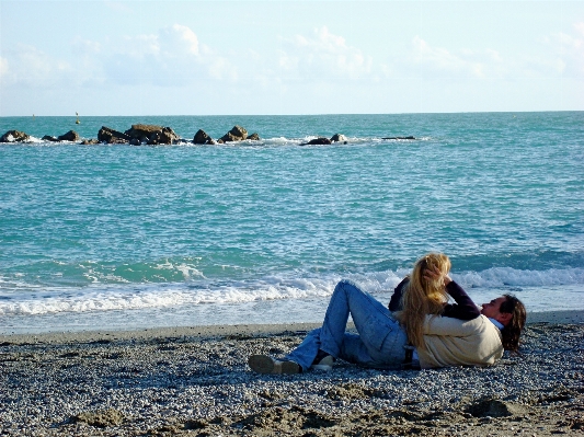 Beach landscape sea coast Photo