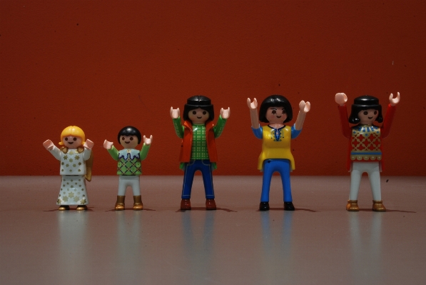 Foto Baris mainan playmobil
 seni