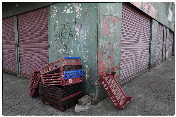 Foto Rua plástico cidade urbano