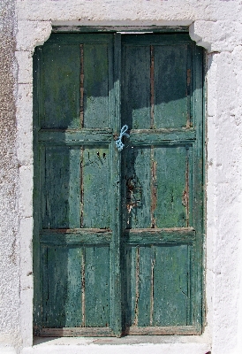 Holz fenster alt baracke Foto