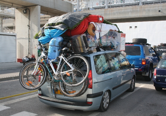 Traffic car transport vehicle Photo