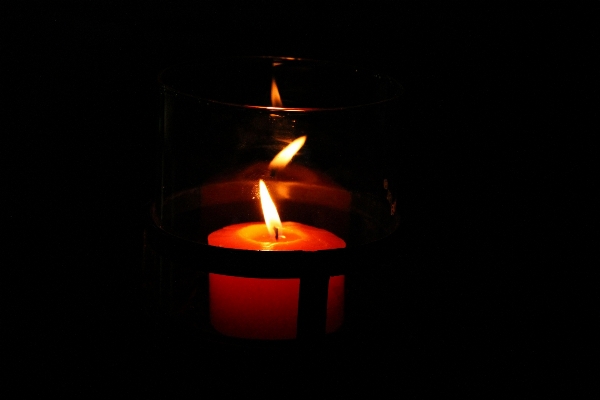 Light lantern red flame Photo