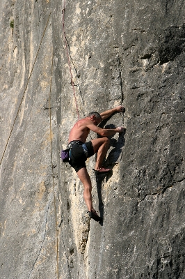 Rock adventure recreation climbing Photo