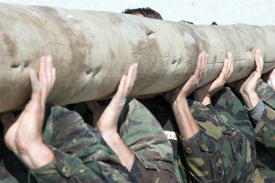 Trabajar militar registro soldado