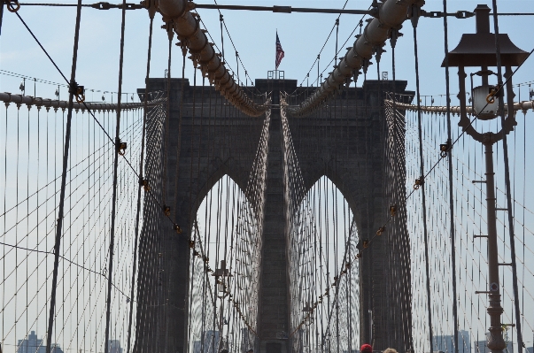 Architecture structure bridge new york Photo