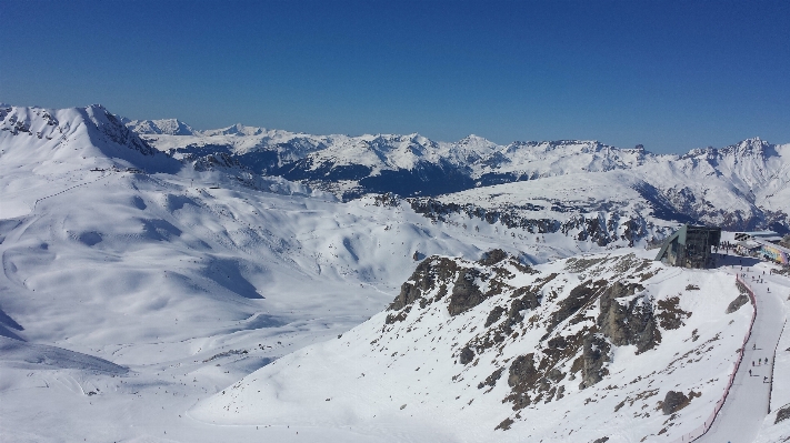 Photo Paysage montagne neige hiver