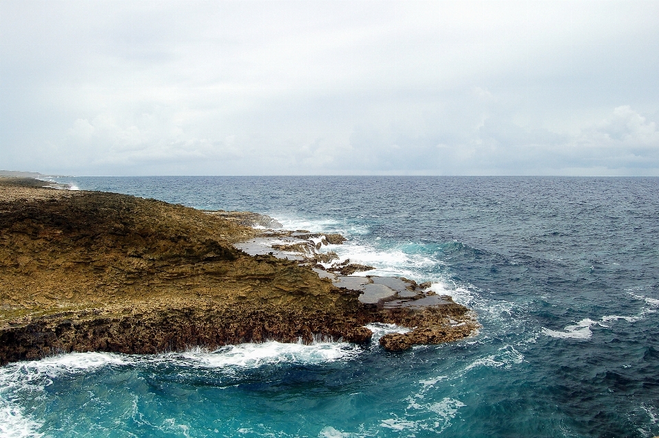 Pantai lanskap laut pesisir