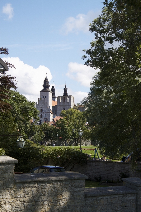 Baum chateau
 stadt stadtbild