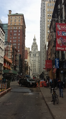 Pedestrian sky road skyline Photo